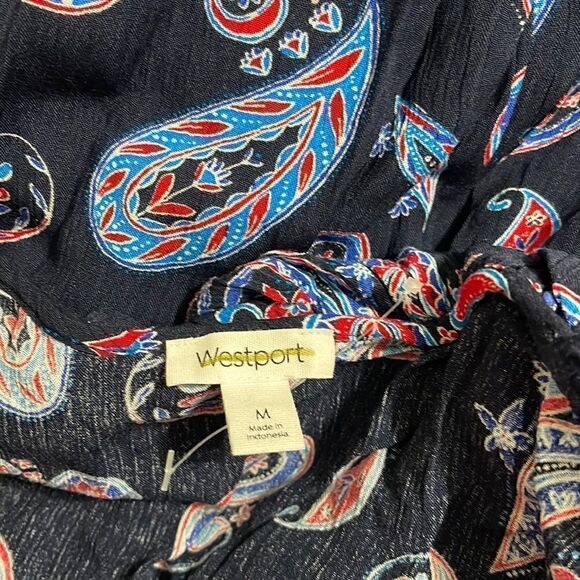 Westport Barn Ruffled Tassel Maxi Dress Size M - Picture 5 of 5